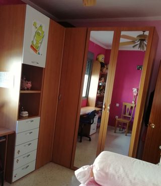 Armario ropero blanco de segunda mano en Sevilla en WALLAPOP