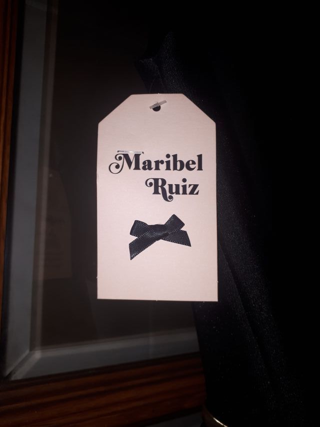 vestido negro velvet