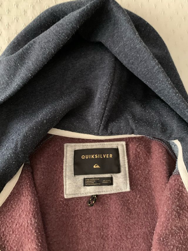 Sudadera cremallera y capucha QUIKSILVER