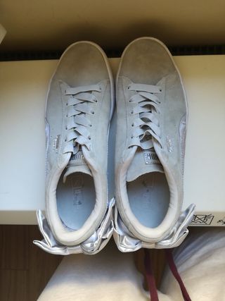 zapatillas puma de lazo