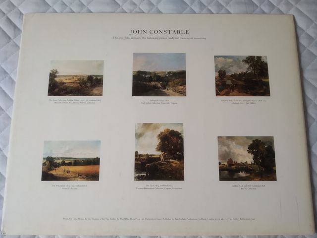Láminas de John Constable Tate Gallery