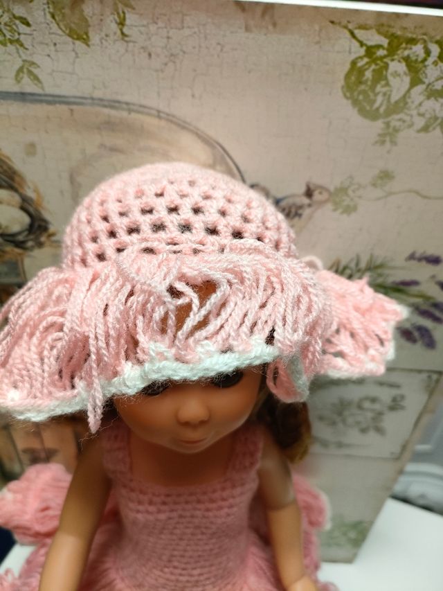 VESTIDO DE LANA HECHO A MANO PARA NANCY