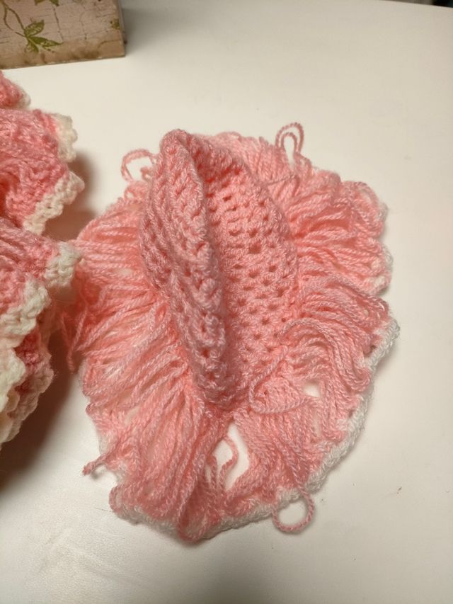 VESTIDO DE LANA HECHO A MANO PARA NANCY