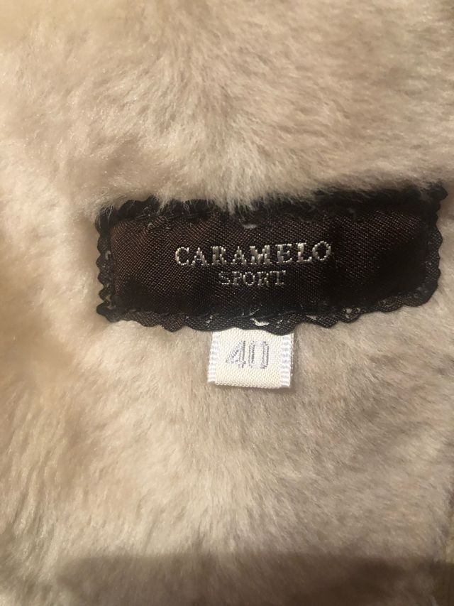 Abrigo de piel cordero "Caramelo"