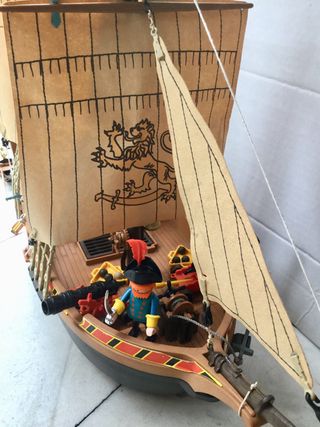 barco pirata playmobil años 80