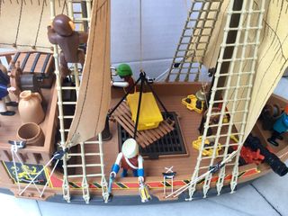 barco pirata playmobil años 80