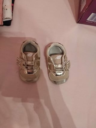 new balance bebe sin suela