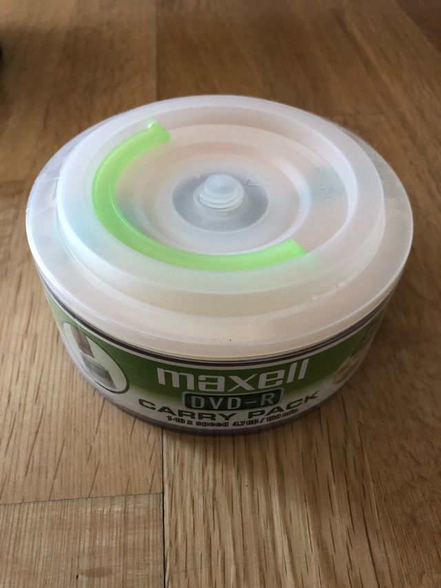 Nuovi 25 DVD R Tarrina