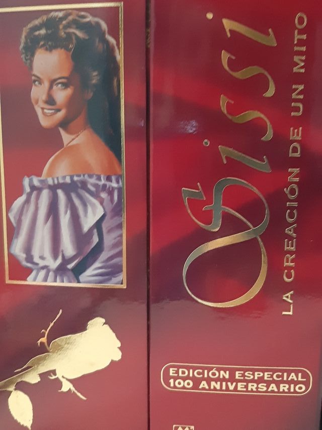 SISSI COLECCION EXCLUSIVA DE PELICULAS VHS Y LIBRO