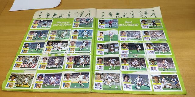ALBUM DE CROMOS LA LIGA 82 83 COMPLETO