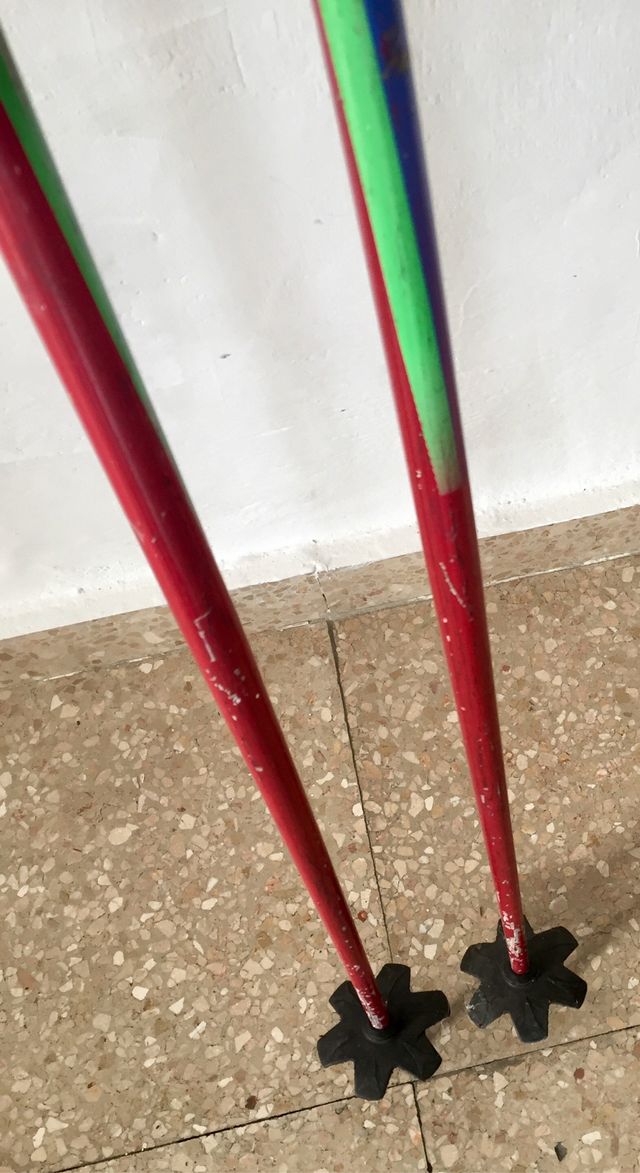 Vendo palos de esqui o de andar