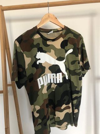 camiseta puma camuflaje
