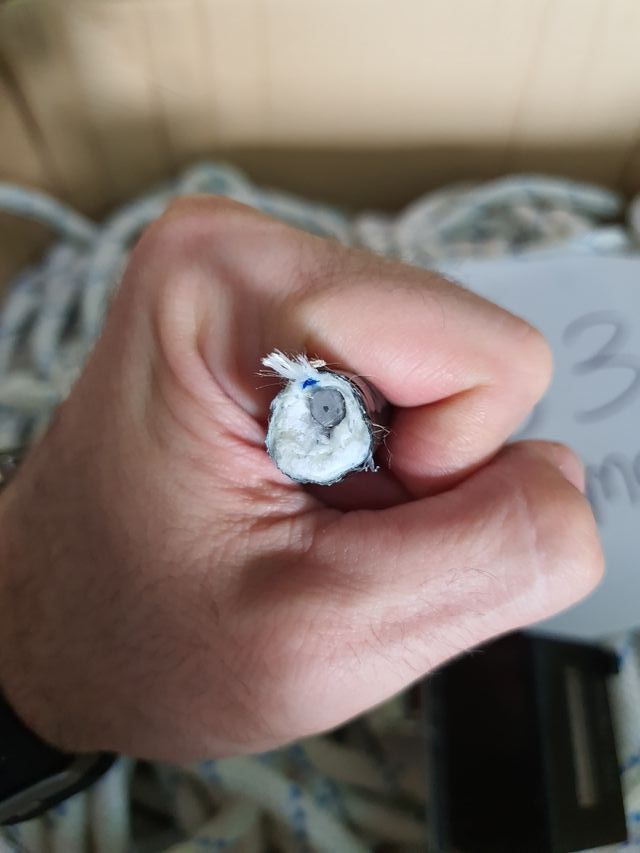 CABO CUERDA DRIZA  PLOMADO 12MM X 330 METROS