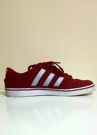 zapatillas adidas rojas