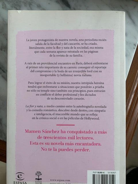 La flor y nata de Mamen Sánchez