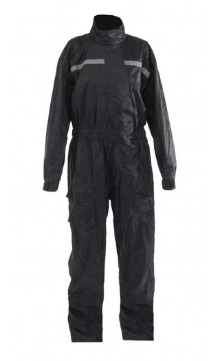 Traje de agua para moto negro de 1 pieza
