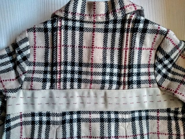 Abrigo niña Burberry