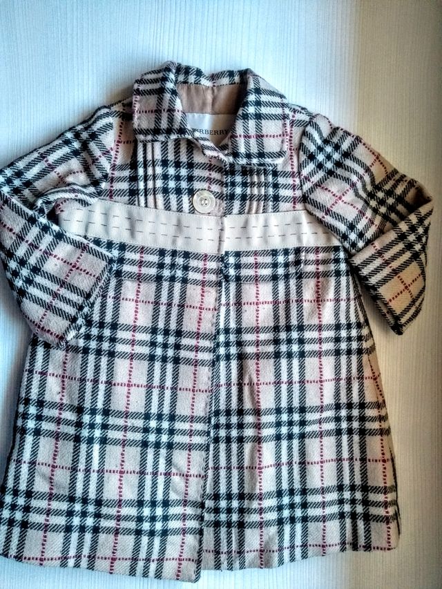 Abrigo niña Burberry