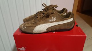 zapatillas puma color verde