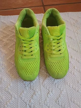 zapatillas nike fosforitas