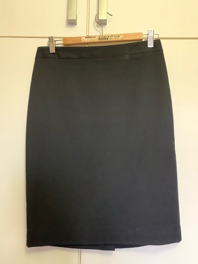 Falsa tubo azul marino