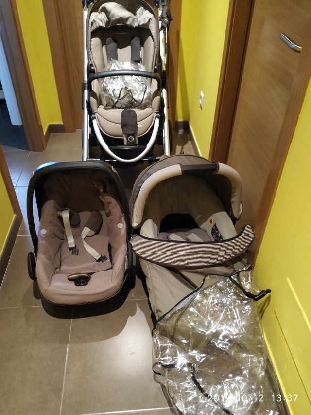 Trio Bebe Confort Elea Isofix Y Silla Coche De Segunda Mano Por 380 En Celeiro En Wallapop