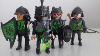 playmobil caballeros lobo