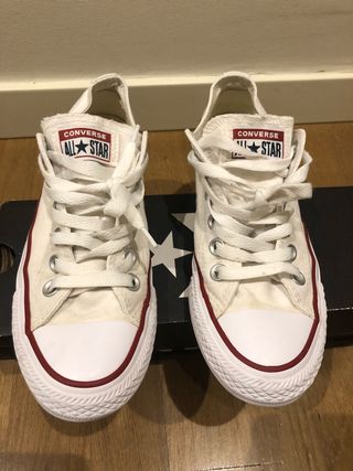 converse blancas talla 20