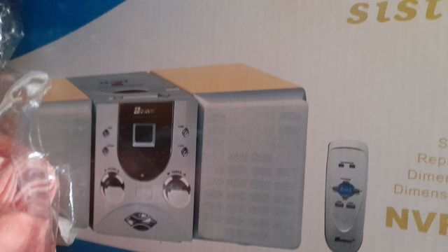 mini cadena de musica a estrenar nueva!!! Nevir