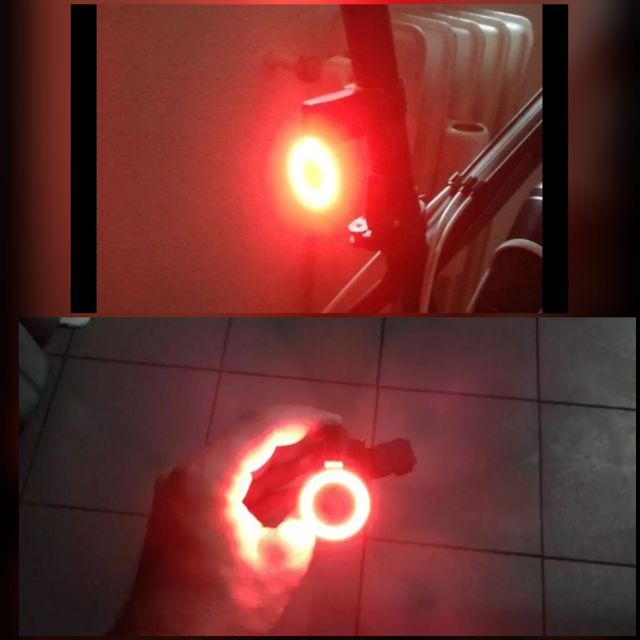 Luz Led bicicleta (5 modos) sin usar!!