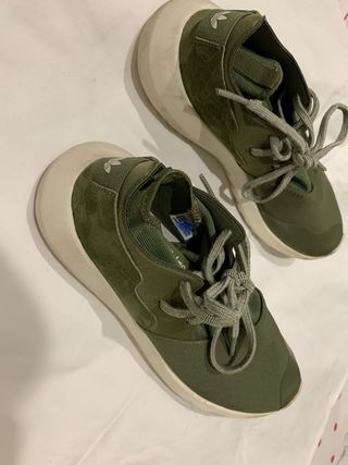 adidas tubular verde militar