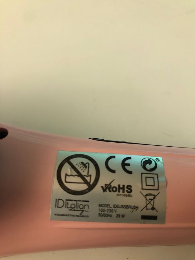 Cepillo alisador ID Italian design