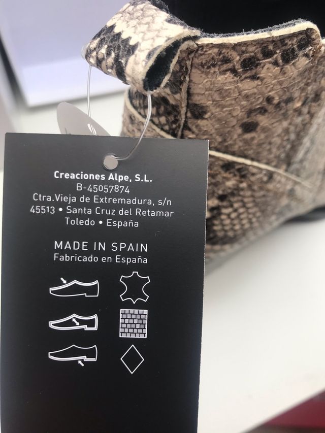 Stivali Alpe in pitone