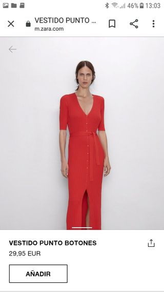 Violeta Mangriñán tiene el vestido de punto de Zara que queremos llevar  hasta que llegue el verano