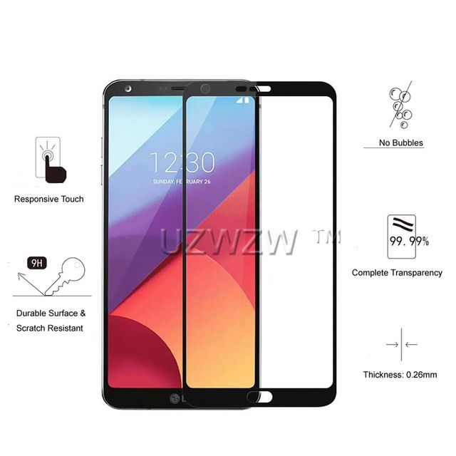 Protector de pantalla LG G6 vidrio templado