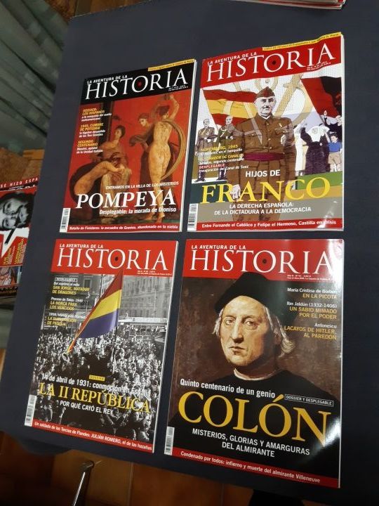 revista "La aventura de la historia"