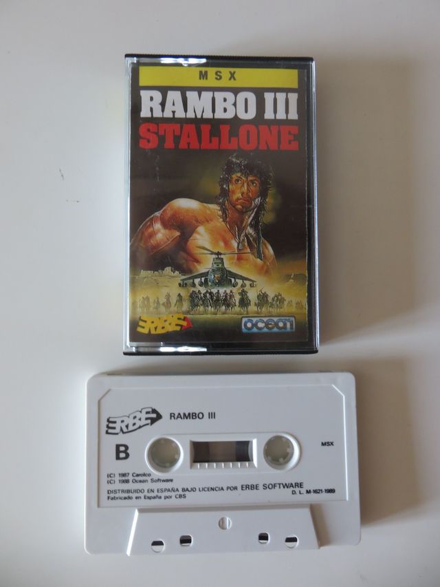 Juego Rambo III - MSX