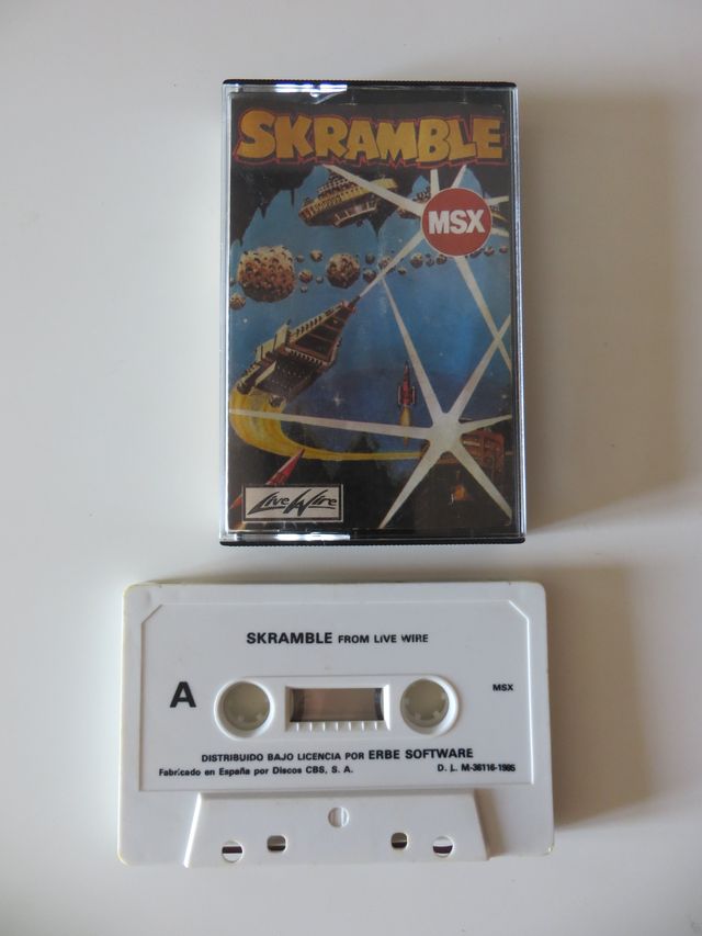 Juego Skramble - MSX