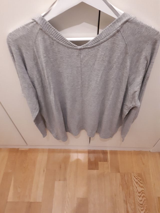 Jersey fino gris claro