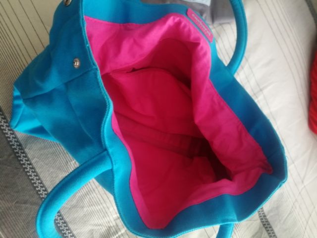 Bolsas azul turquesa y gris infantil