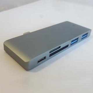 HUB USB-C a USB 3.0 + Lector de tarjetas - MacBook