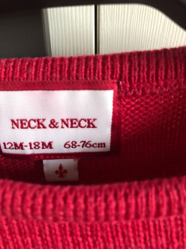 Jersey neck and neck