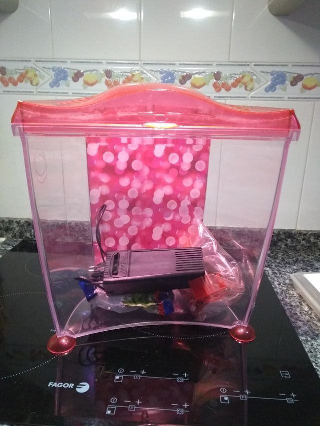 Pecera infantil rosa MARINA