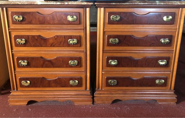 Dormitorio de caoba 135cm