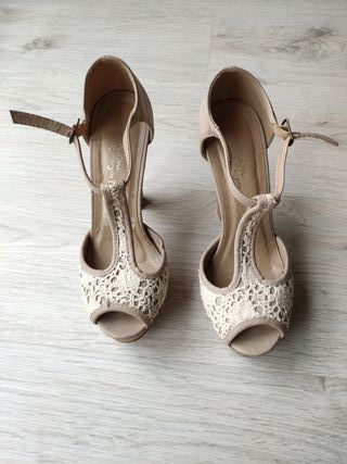 zapatos color nudé marypaz
