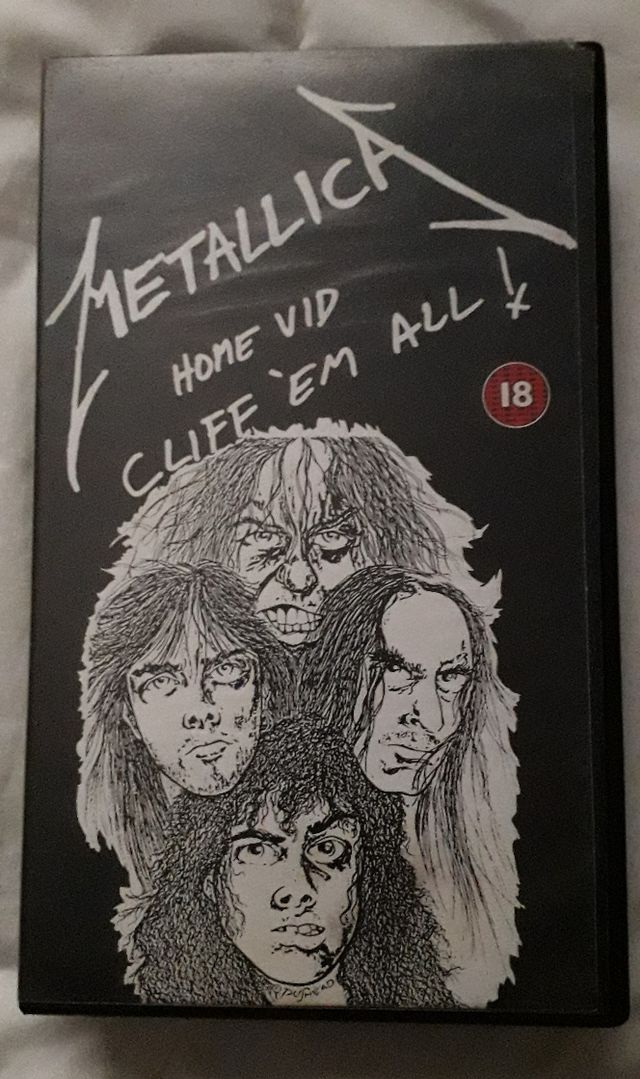 METALLICA cliff em all! VHS edicion U.S.A