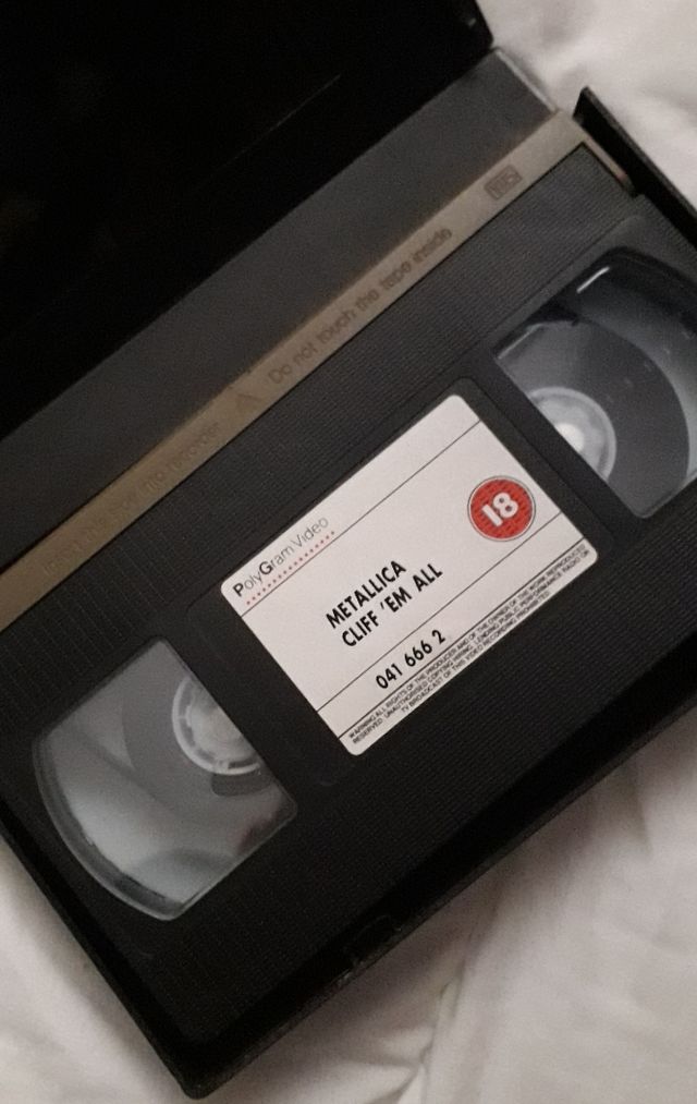 METALLICA cliff em all! VHS edicion U.S.A