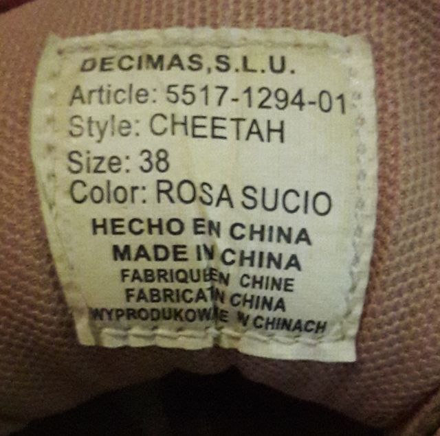 Zapatilla cordones