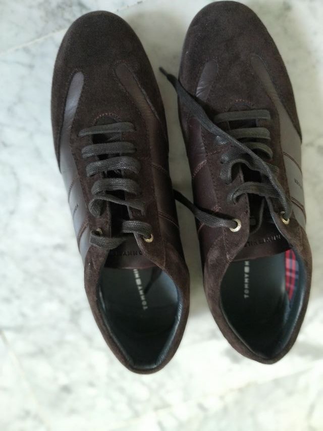 Zapatillas cordones piel Tommy Hilfiger num.43