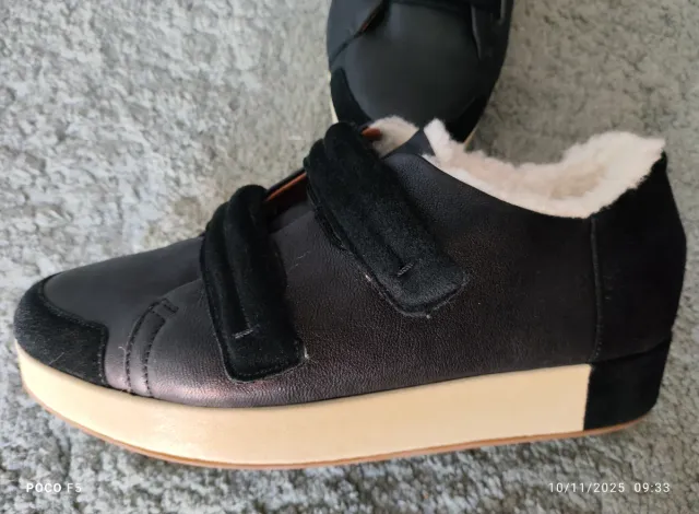 Zapatillas Hoss Intropia de piel, ante, y borrego